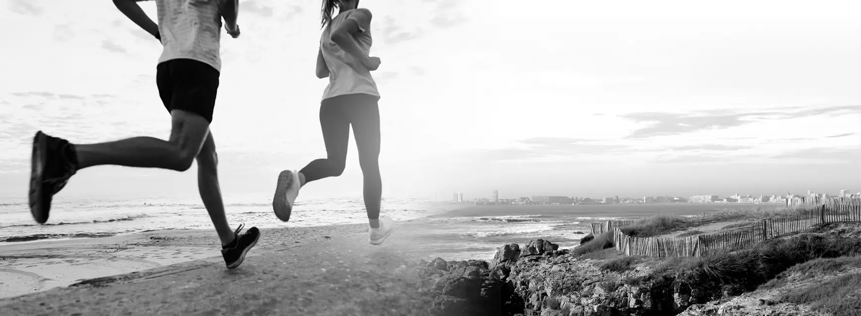 Coureurs aux Sables-d'Olonne